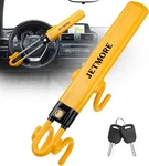 Jetmore Steering Wheel Lock Anti Theft Car Device With Adjustable Design. Fixed Price $50.98.
