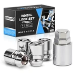 Fomiuzy Wheel Lock Lug Nut Set M12 X Anti Theft Fit 1.5, Silver. Fixed Price $33.96.