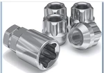 White Knight 41600S Chrome M12 X 1.25 Thread Size Acorn Wheel Lock, Random. Fixed Price $10.00.