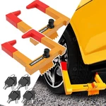 2PC Wheel Clamp Universal Boot Tire Lock Car Security Truck Trailer Anti Theft. Fixed Price $36.75.