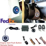 Car Alarm System Security Vibration Engine Starter Push Button Remote Kit. Fixed Price $61.81.