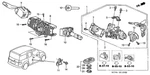 Genuine Honda Key Blank (immobilizer)(gray) 35114-S9A-A01. Fixed Price $35.08.