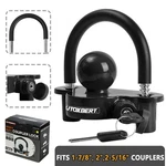 Trailer Lock Hitch Ball Towing Coupler Caravan Security Anti Theft. Fixed Price $19.09.