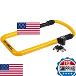 The Club UTL800 Utility Lock, 13.25"-20.25" Yellow, Heavy-duty Steel. Fixed Price $58.89.