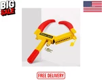 Heavy Duty Tire Lock Anti-theft Wheel Clamp For Car, Truck, Trailer, Universal. Fixed Price $105.49.