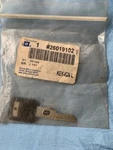 Key Ignition Blank Genuine Gm 26019102 KB4. Fixed Price $14.50.