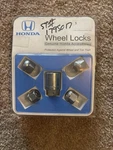 Honda Wheel Locks 1795017 Part No.: 08W42-SNA-100. Fixed Price $29.00.