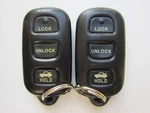 2 X Oem Toyota Camry Solara Keyless Remote Entry Fob Alarm GQ43VT14T /worn. Fixed Price $17.95.