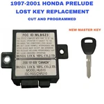 Lost Key Replacement And Immobilizer Programming Honda Prelude 1997-2001. Fixed Price $155.00.