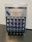 Dorman 711-355D Wheel Lock Set -20 Blue, Direct Fit Thread Size: M12 X 1.50. Fixed Price $38.21.