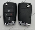 New! Volkswagen Golf / Gti Remote Flip Smart Key Fob NBGFS12P01 5G0 959 752 Be. Fixed Price $99.99.
