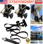 Square Tube Mount Truck Roof Ladder Rack Ratchet Lock Straps Cargo Buckle J-hook. Fixed Price $59.99.