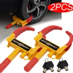 2PC Adjustable Wheel Clamp Tire Lock Car Security Atv Boat Anti Theft Universal. Fixed Price $22.99.