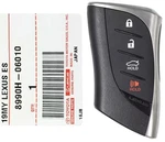 For 18-21 Select Lexus Oem 4B Smart Prox Remote Key Fob 8990H-06010 315 Mhz. Fixed Price $209.95.