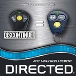 New Directed 473T 3-BUTTON Remote Control Replacement Viper 473V EZSDEI474P. Fixed Price $49.99.
