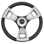 Gussi Italia Model 13 Brushed Golf Cart Steering Wheel For Club Ds. Fixed Price $165.99.