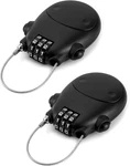2 Pack Retractable Cable 3 Digit Combination Security Luggage Locks Travel!. Fixed Price $18.99.