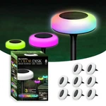 Bell + Howell Color Changing Led Solar Powered Disk Lights - 8 Pack. Fixed Price $59.99.