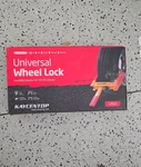 Universal Wheel Lock By Kaycentop- Tire Width Capacity 6.9 10 ( L2012 ). Fixed Price $18.00.