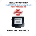Remanufactured 1995 Ford Mustang Gt Remote Keyless Entry Module F3VF-15K602-AC. Fixed Price $189.99.