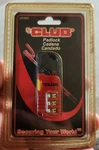 The Club Pad Lock Combination UTL851 Laminated Steel Body New Sealed Nib. Fixed Price $19.99.