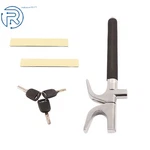 3 1 Car Steering Wheel Lock With Keys Aluminum Alloy Durable Brand New. Fixed Price $22.57.