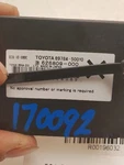 07-09 Lexus LS460 Theft-locking Security Control Module Ecm Assembly. Fixed Price $99.99.