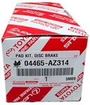 04465-AZ314 Oem Toyota Corolla 2009-2018 Front Brake Pads Ceramic. Fixed Price $56.48.