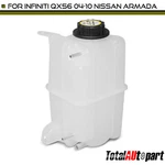 Engine Coolant Reservoir Tank W/ Cap For Infiniti QX56 Nissan Armada 5.6L Front. Fixed Price $49.98.