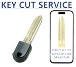 Key Cut + 2004-2009 Toyota Prius / Emergency TR47 Pn: 69515-47010. Fixed Price $22.99.