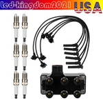 Ignition Coil + Spark Plug For Mazda 626 V6 2.5L 1998-2002 With Wire FD480. Fixed Price $54.99.