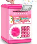 Pink Piggy Bank For Kids With Password Code Lock And Auto Grab Bill Slot, Philae. Fixed Price $20.31.