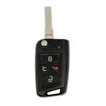 Oem Volkswagen Keyless Remote Uncut 4B 5G0.959.752.BD NBGFS12A01. Fixed Price $29.65.