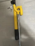 Anti Theft Steering Wheel Twin Hook Pedal Look Club Car Truck Van Security Tool. Fixed Price $17.99.
