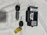 Used Saab 9-5 Twice Module With 2 Keys + Ignition Lock Cylinder. Fixed Price $330.00.