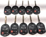 Lot Of 10 Oem Ford Head Key Fob Remotes OUCD6000022 4 Buttons. Fixed Price $100.00.