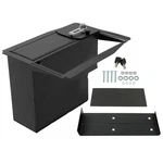 Floor Center Console Lock Safe Storage For 15-20 F150/RAPTORS 17-22 F250 F350. Fixed Price $139.76.