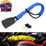 Blue Anti-theft Car Truck Suv Auto Club Steering Wheel Lock Universal W/ 3 Keys. Fixed Price $15.50.