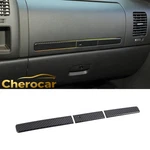 Carbon Fiber Console Passenger Side Strip Trim Cover For Silverado Sierra 07-13. Fixed Price $26.99.