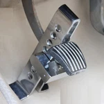 Security Anti-theft Lock Brake Pedal Stainless Steel Car Truck. Fixed Price $17.00.