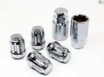 Set Of 4 12X1.5 Chrome Acorn Bulge Tuner Wheel Locks W/ Keys For Conical Type. Fixed Price $40.99.