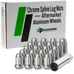 Chrome Lug Nuts For 2004-2012 Volvo S40 With Aftermarket Wheels. Fixed Price $50.00.