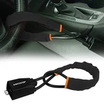 Kaycentop Car Steering Wheel Lock, Seat Belt Anti-theft Device, Black. Fixed Price $54.02.