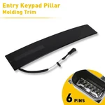 1/2SET Left DB5Z7820 Car Entry Door Auto Keypad Pillar Trim Molding Fits 2011-20. Fixed Price $56.04.