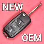 New Oem 2011 - 2016 Volkswagen Vw Flip Key Remote 5K0 837 202 Ae NBG010180T. Fixed Price $69.99.