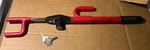 Club Original Car Anti Theft Device Steering Wheel Lock Red W2 Keys. Fixed Price $24.99.