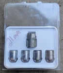 Mazda Alloy Wheel Lock Set Oem Genuine 0000-88-120D-BP. Fixed Price $12.99.