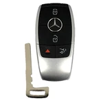 Oem Mercedes Benz Remote Fob + Uncut Key Insert NBGDM3 (shp). Fixed Price $29.75.