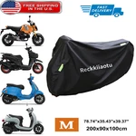 Size Waterproof Motorcycle Cover 78.74" For Scooter Moped Rain Uv Protector. Fixed Price $14.77.