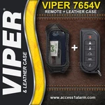 Viper 7654V With High Quality Genuine Leather Remote Control Case For 5906V. Fixed Price $89.99.